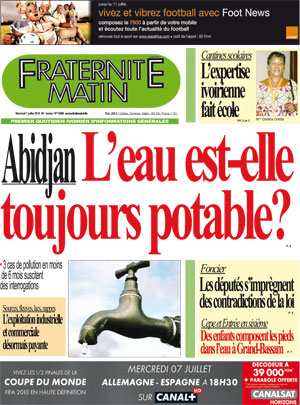 Fraternité Matin N° 13698