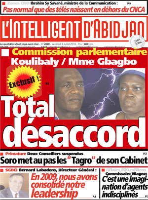 L’intelligent d’Abidjan N° 2028