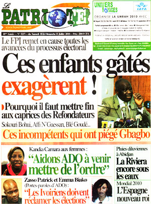 Le Patriote N° 3217