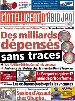 L’intelligent d’Abidjan N° 2037
