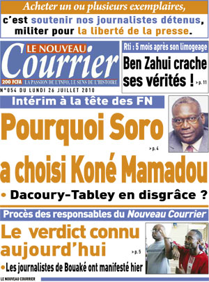 Le Nouveau Courrier N° 54