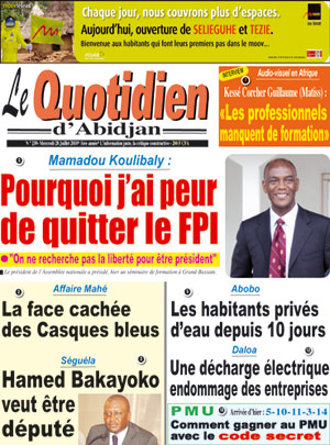 Le Quotidien d’Abidjan N° 239