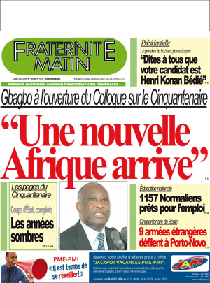 Fraternité Matin N° 13720