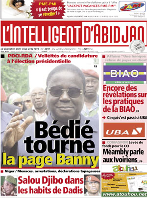 L’intelligent d’Abidjan N° 2047