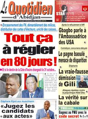 Le Quotidien d’Abidjan N° 249