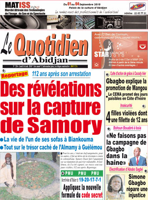 Le Quotidien d’Abidjan N° 254