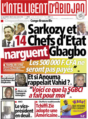 L’intelligent d’Abidjan N° 2058