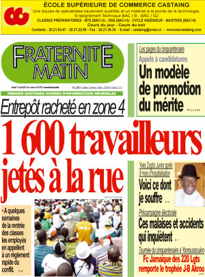 Fraternité Matin N° 13732