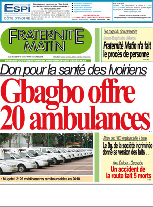 Fraternité Matin N° 13734