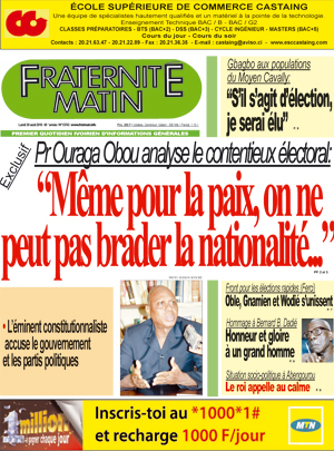 Fraternité Matin N° 13743