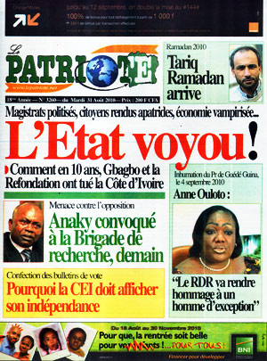 Le Patriote N° 3258