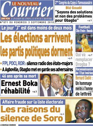 Le Nouveau Courrier N° 71