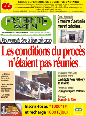 Fraternité Matin N° 13751