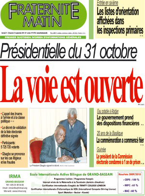 Fraternité Matin N° 13752