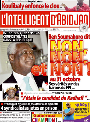 L’intelligent d’Abidjan N° 2080