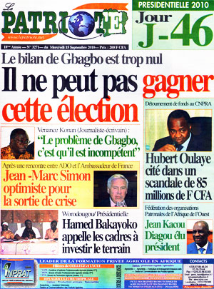 Le Patriote N° 3271