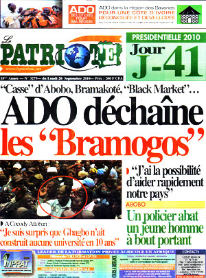 Le Patriote N° 3275