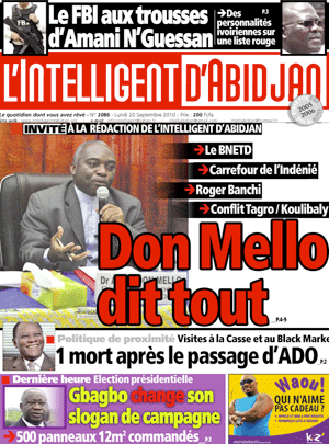 L’intelligent d’Abidjan N° 2086