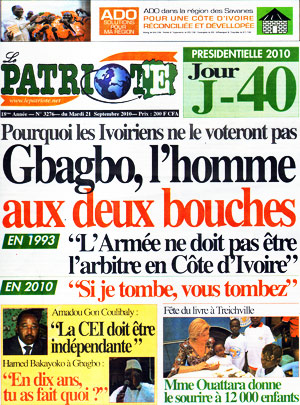 Le Patriote N° 3276