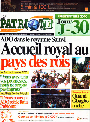 Le Patriote N° 3285