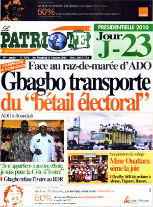 Le Patriote N° 3291