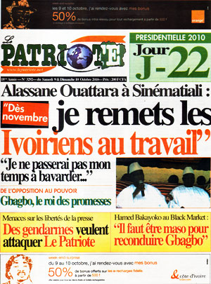 Le Patriote N° 3292