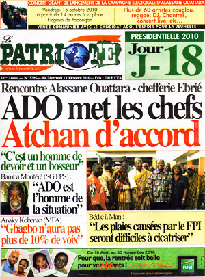 Le Patriote N° 3295