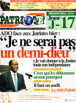 Le Patriote N° 3296