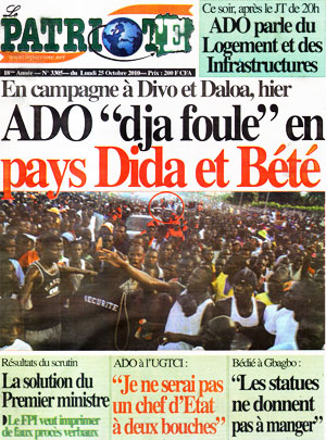 Le Patriote N° 3305