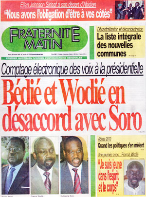 Fraternité Matin N° 13790