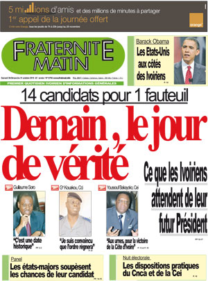 Fraternité Matin N° 13794