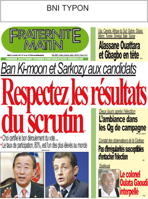 Fraternité Matin N° 13786