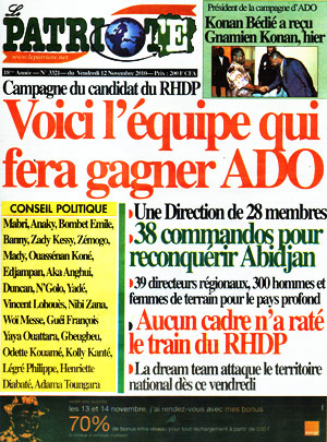 Le Patriote N° 3320