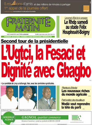 Fraternité Matin N° 13808