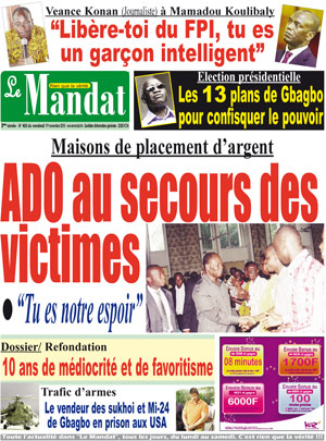 Le Mandat N° 405
