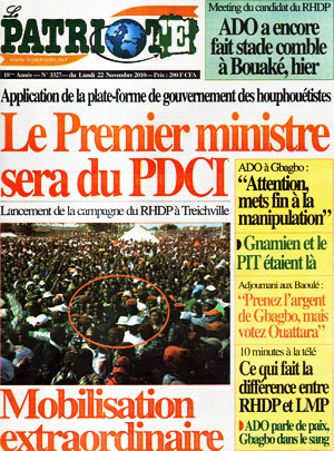 Le Patriote N° 3327