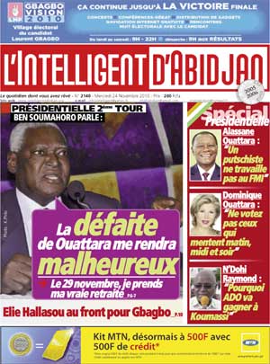 L’intelligent d’Abidjan N° 2140