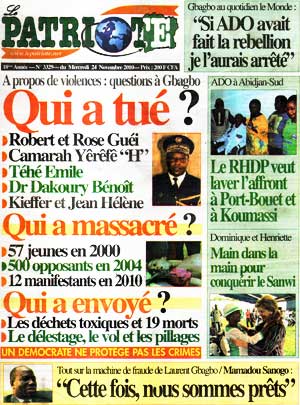 Le Patriote N° 3329