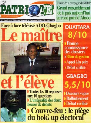 Le Patriote N° 3331