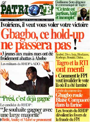 Le Patriote N° 3333