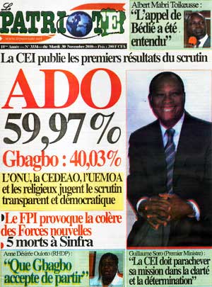 Le Patriote N° 3334