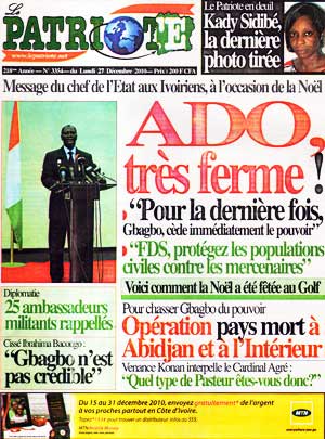 Le Patriote N° 3354