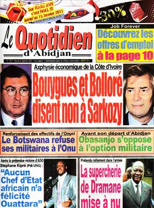 Le Quotidien d’Abidjan N° 367