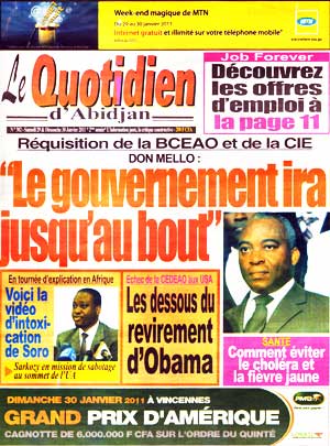 Le Quotidien d’Abidjan N° 382