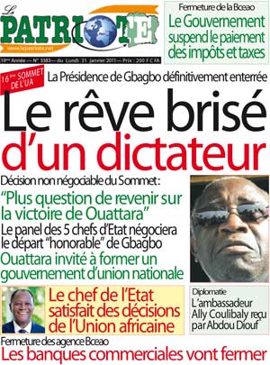 Le Patriote N° 3383