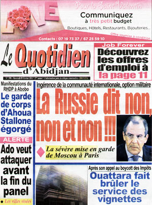 Le Quotidien d’Abidjan N° 390