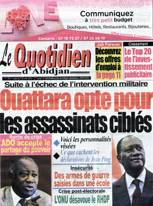Le Quotidien d’Abidjan N° 392