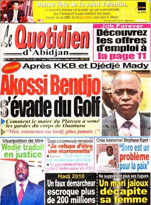Le Quotidien d’Abidjan N° 394