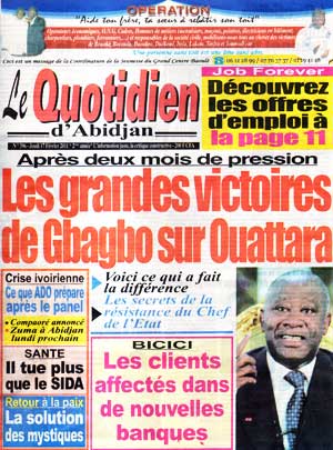 Le Quotidien d’Abidjan N° 396