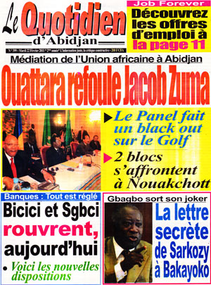Le Quotidien d’Abidjan N° 399